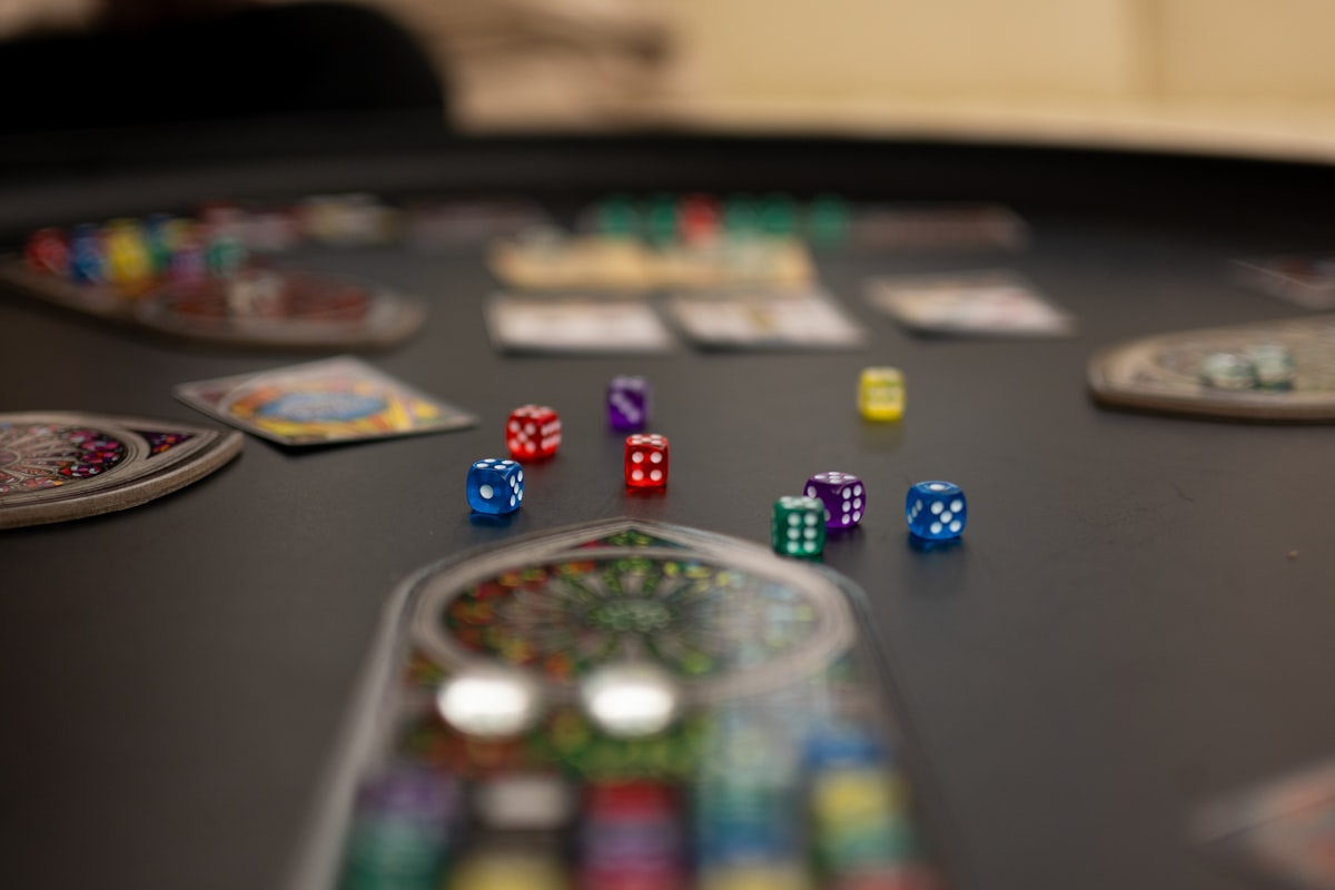 LCR (Left Center Right) card game